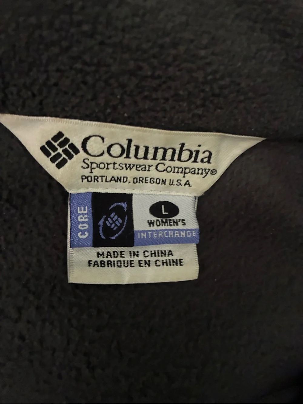 Columbia 3 in 1 jacket, shell+fleece liner=full coverage jacket - Picture 8 of 9